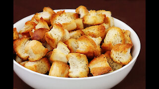 How To Make Croutons From Stale Bread
