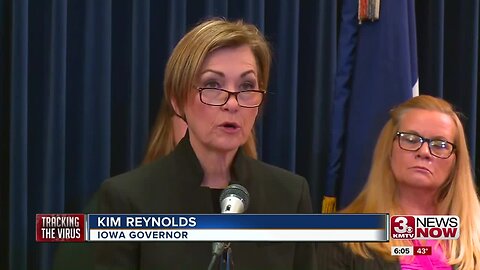 Iowa governor gives coronavirus update