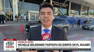 Michelle Bolsonaro participa de evento do PL Mulher em Cuiabá; Vilela analisa