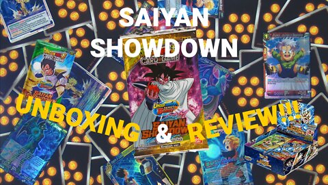 Dragon Ball Z Saiyan Showdown Unboxing and Review