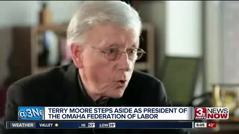 Terry Moore steps down as president of Omaha Federation of Labor