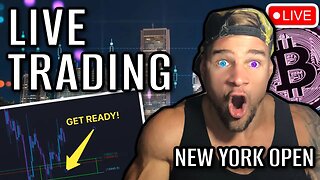 🔴 LIVE - ON THE HUNT FOR ENTRIES (FIRST NY MARKET OPEN OF 2023)