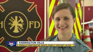 Farmington Hills firefighter keeps family history alive