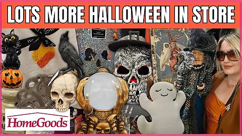 HOMEGOODS HALLOWEEN | GHOSTYS & MORE HALLOWEEN IN STORE | Code Orange | #homegoods #halloween