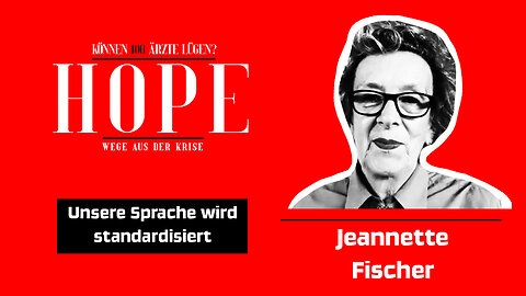 Jeannette Fischer - unsere Sprache wird standartisiert