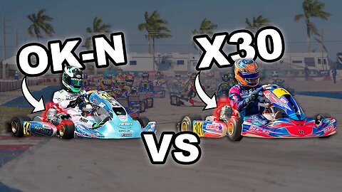 OK-N vs X30 (Lap to Lap Comparison)