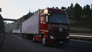 ETS2 | Mercedes-Benz Actros MP4 510 | Strasbourg FR to Metz FR | Flour 21t