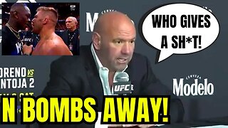 Dana White BODYBAGS Media OUTRAGE over Israel Adesanya N-WORDS during Dricus Du Plessis UFC HYPE!