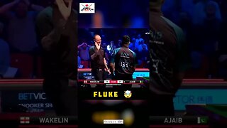 Fluke | #snooker #snooker2023 #foryou #games #matches #champion #shorts #ajaib #wakelin #fypシ