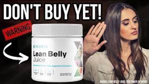 Ikaria Lean Belly Juice Review Speaking The Whole Truth (watch Before Buy).