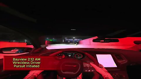 Police chase Corvette / Full Chase Project Sideshows Server