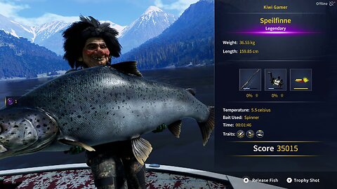 COTW The Angler Trollspret Nature Reserve Legendary Fish Speilfinne 13 June 2024