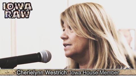 CHERIELYNN WESTRICH AT OCTOBER 28, 2021 DES MOINES, IOWA CAPITOL VACCINE PROTEST