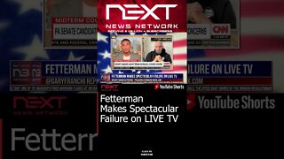 Fetterman Makes Spectacular Failure on LIVE TV #shorts