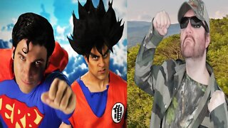 Goku vs Superman. Epic Rap Battles Of History REACTION!!! (BBT)