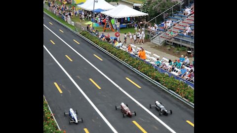 Akron's soap box derby is back on track this summer