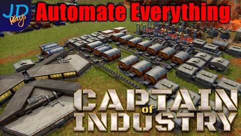 Rebuilding the Town Center 🚛 Ep6 🚜 Captain of Industry 👷 Lets Play, Walkthrough, Tutorial