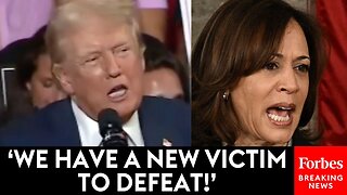 BREAKING: Trump Unveils Vicious Nickname For Kamala Harris After Mocking Biden Withdrawal | NC Rally