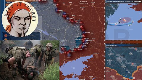 Ukraine War, Rybar Map Frontline Report, F16 for Ukrainian as People Die
