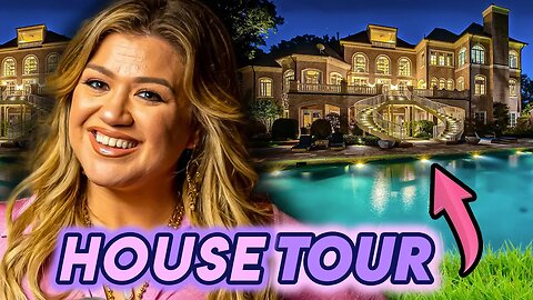 Kelly Clarkson | House Tour | Her Luxurious $10 Million Encino Mansion & More
