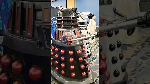 #Dalek Backs Up #DoctorWHO #TravelingTARDIS YouTube.com/TheLegendOfTheTravelingTARDIS