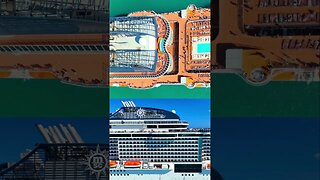 MSC Meraviglia from all angles! 🔥 #cruise #shorts