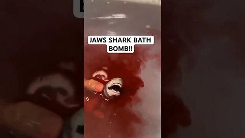 JAWS SHARK BATH BOMB!!