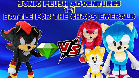 Sonic plush adventures 1-1