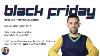 BLACK FRIDAY Bring EVERYTHING to Builderall Special Offer