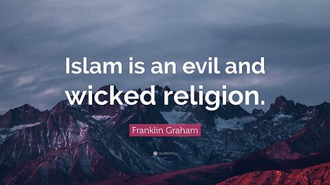 Islam is Evil