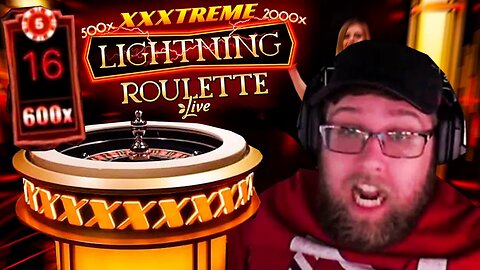 HUGE WIN ON NEW XXXTREME LIGHTNING ROULETTE (LIVE GAMESHOW)