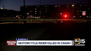 Motorcyclist killed in collision in Phoenix
