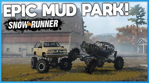 Snownrunner mud madness gameplay