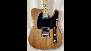Rustic Brown Telecaster with phase switch