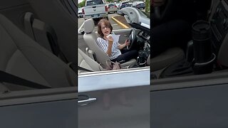 This lady hit us with her car!