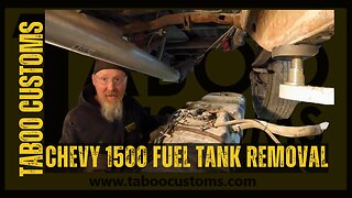 Chevy 1500 Fuel Tank Removal - 2011 Ext Cab