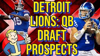 Should the Detroit Lions Draft a QB? #detroitlions #nfldraft #onepride