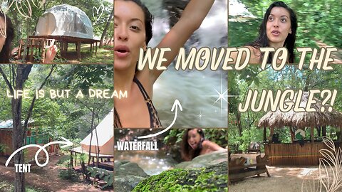 moving to a Surf Camp in the middle of the jungle in Costa Rica!!