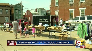 Newport back to school event