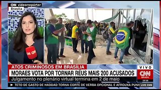 Moraes vota por tornar réus mais 200 acusados por atos de 8/1 | @shortscnn