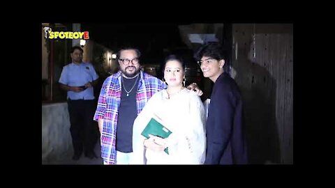 Alia Bhatt, Meezaan Jafferi, Sharmin Segal snapped at Sanjay Leela Bhansali&rsquo
