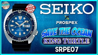 The Lost Review! | Seiko Prospex King Save The Ocean Turtle 200m Automatic SRPE07 Unbox & Review