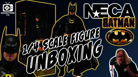 NECA 1/4" Batman 1989 Unboxing