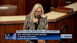 Rep MTG Files Articles of Impeachment Against DHS Secretary Mayorkas for a 2nd Time