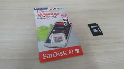 Cartão microSDXC Sandisk Ultra 200GB - AliExpress - para o SD2SNES Pro