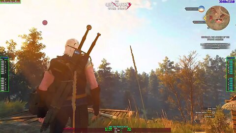 14900Kf 6000Mhz V-Core Test In Pc Gaming with The Witcher 3