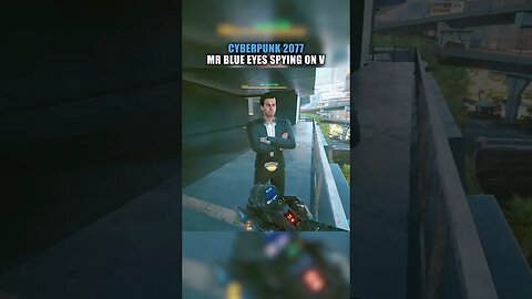 Finding Mr Blue Eyes Spying on V and Jefferson in Cyberpunk 2077