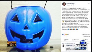 'Blue Pumpkins' raising awareness for children with autism on Halloween