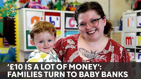 Big rise in families using 'baby banks' for essentials|News Empire ✅