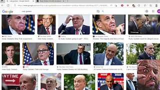 Rudy Giuliani is Done!!!!!!!!!!!!